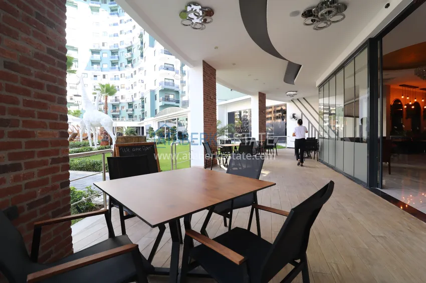 Stylish apartment 1+1 with new furniture in a complex with hotel infrastructure - Alanya, Mahmutlar 13 