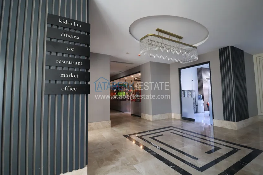 Stylish apartment 1+1 with new furniture in a complex with hotel infrastructure - Alanya, Mahmutlar 18 