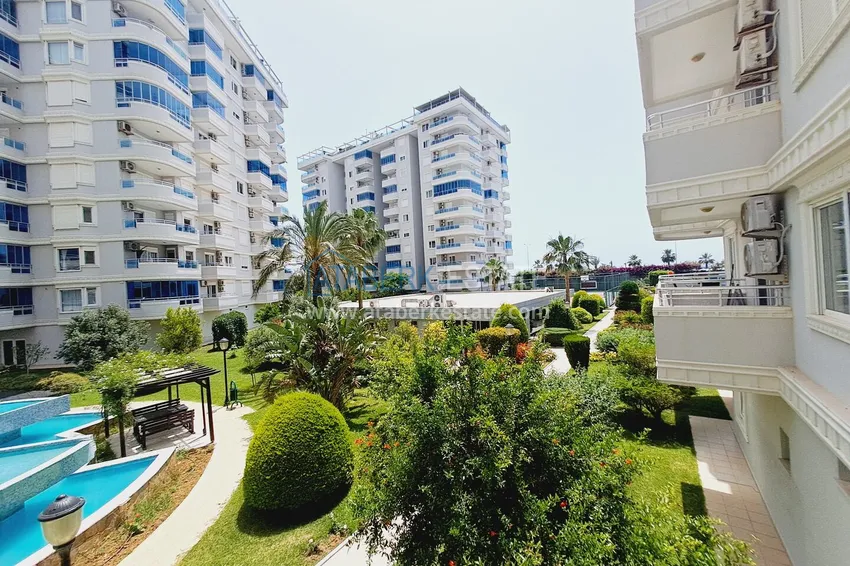 Purchase Two-bedroom apartment with furniture on the beachfront in Tosmur - suitable for residence permit 18 