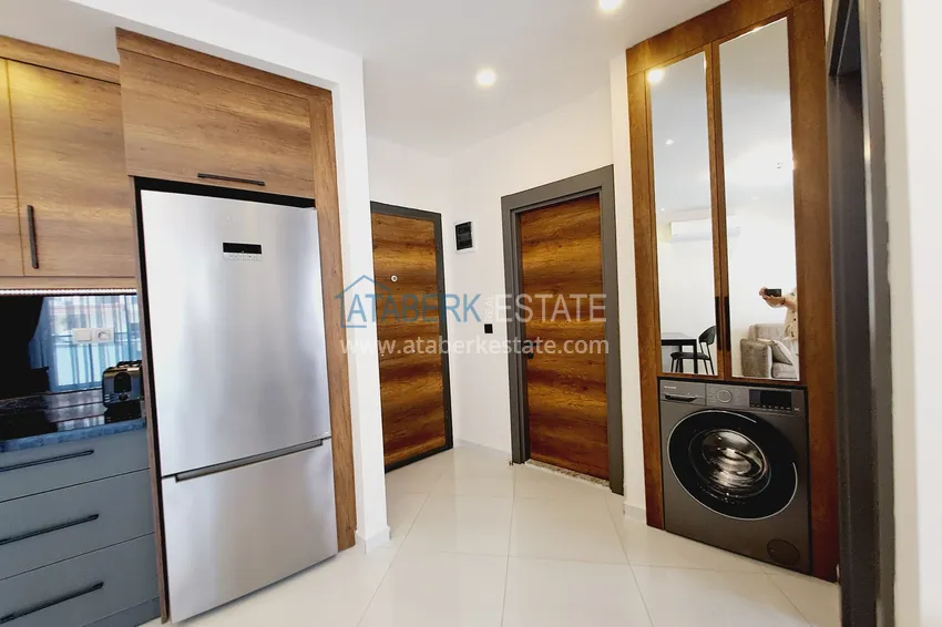 Purchase  Stylish apartment 1+1 with new furniture in a complex with hotel infrastructure - Alanya, Mahmutlar 1 