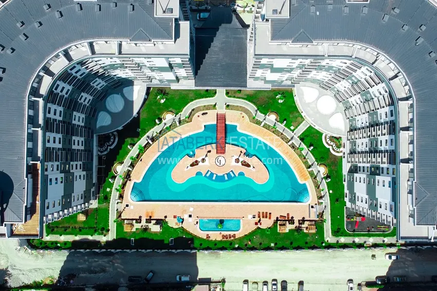 Stylish apartment 1+1 with new furniture in a complex with hotel infrastructure - Alanya, Mahmutlar 4 