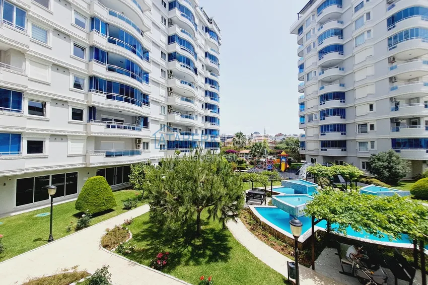 Purchase Two-bedroom apartment with furniture on the beachfront in Tosmur - suitable for residence permit 20 