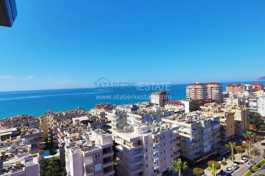 Modern 1+1 apartment with panoramic views in the heart of Mahmutlar - just 120 meters from the beach. 1 