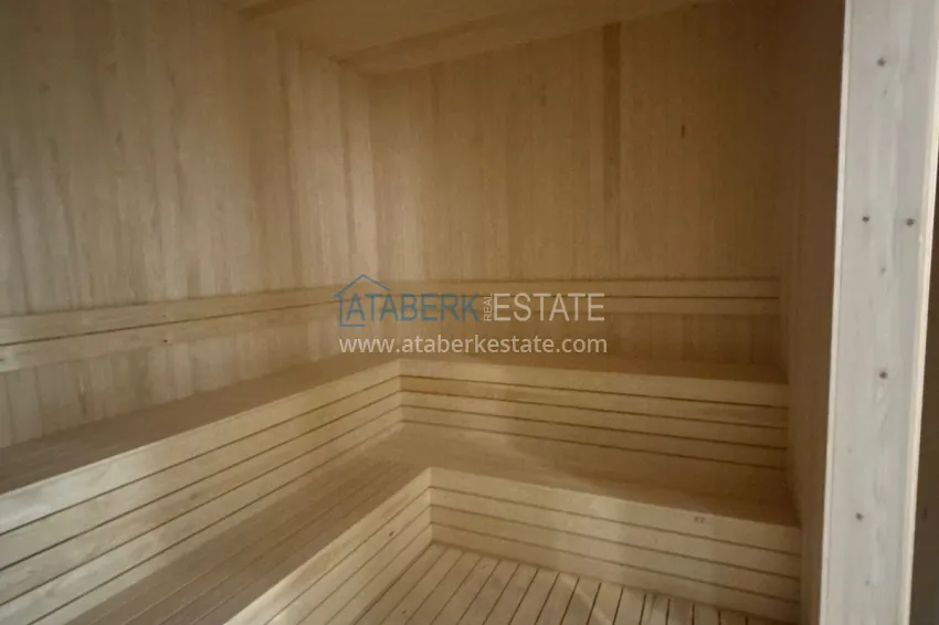 Modern 1+1 apartment with panoramic views in the heart of Mahmutlar - just 120 meters from the beach. 16 