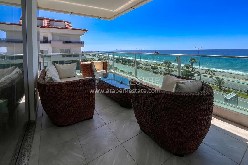 Apartment with direct sea view and citizenship opportunity - Alanya, Kestel 2 