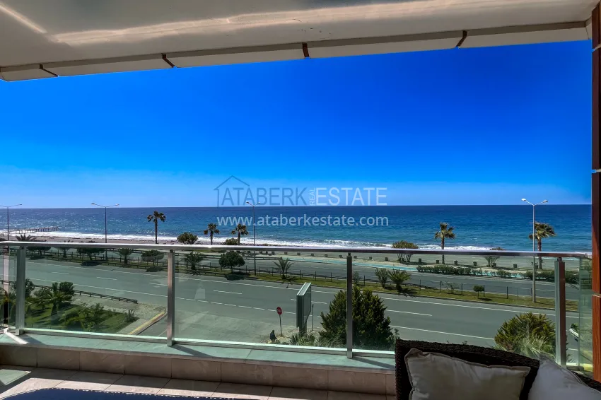 Apartment with direct sea view and citizenship opportunity - Alanya, Kestel 4 