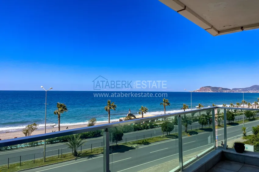 Apartment with direct sea view and citizenship opportunity - Alanya, Kestel 3 