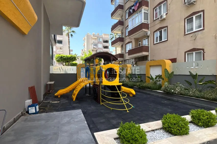 Modern 1+1 apartment with panoramic views in the heart of Mahmutlar - just 120 meters from the beach. 6 