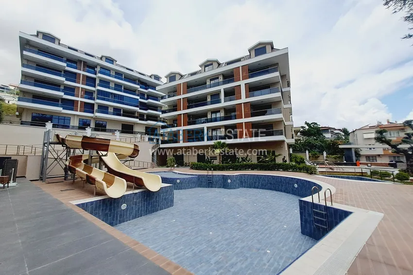 Penthouse 3+1 duplex in the center of Alanya - real estate for citizenship 5 