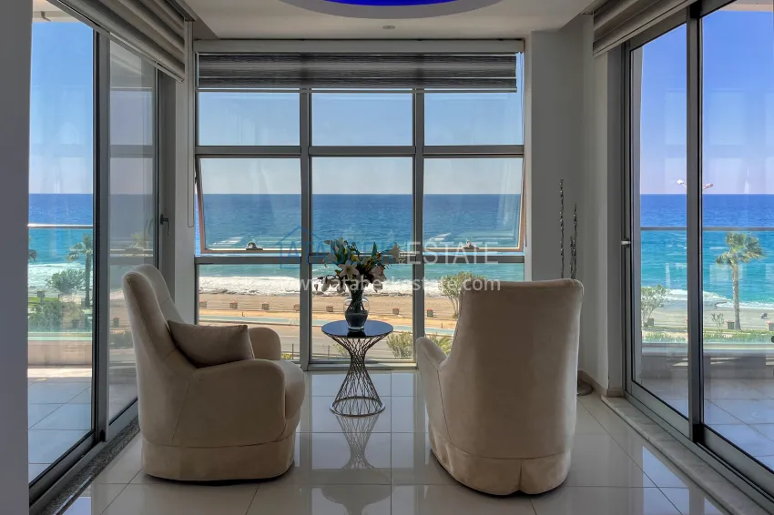 Apartment with direct sea view and citizenship opportunity - Alanya, Kestel 1 