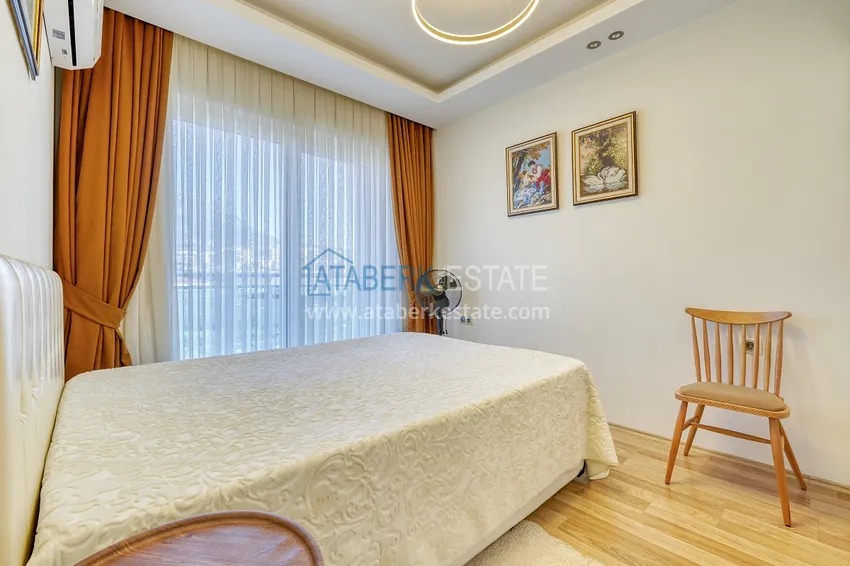 Purchase  Apartment in Mahmutlar, one bedroom apartment with furniture and open mountain view 12 