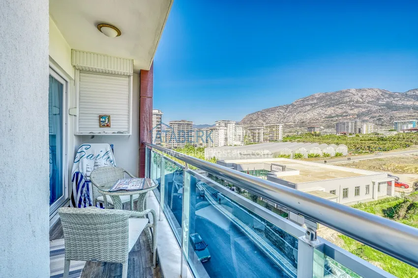 Purchase  Apartment in Mahmutlar, one bedroom apartment with furniture and open mountain view 14 