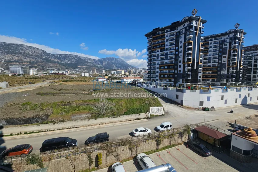 Purchase 1+1 apartment with furniture and mountain views in a luxury complex — Alanya, Mahmutlar 17 