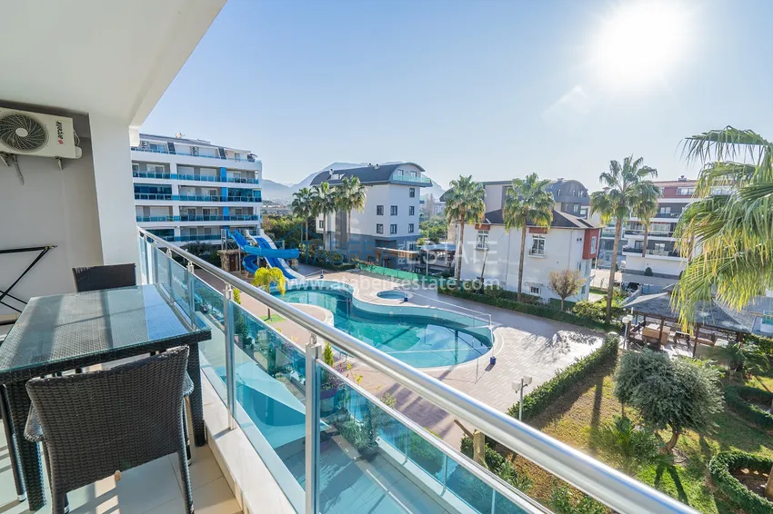 Purchase  Furnished apartment 1+1 in a complex with rich infrastructure - Alanya, Oba district 19 