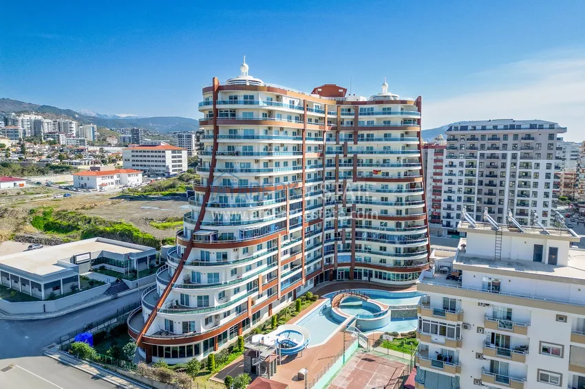 Apartment in Mahmutlar, one bedroom apartment with furniture and open mountain view 2 