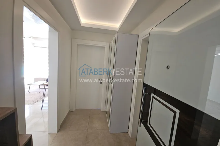 Purchase 1+1 apartment with furniture and mountain views in a luxury complex — Alanya, Mahmutlar 2 