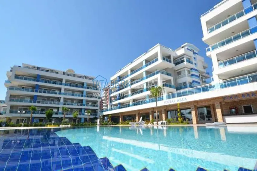 Furnished apartment 1+1 in a complex with rich infrastructure - Alanya, Oba district 2 