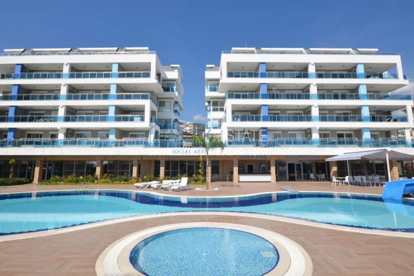 Furnished apartment 1+1 in a complex with rich infrastructure - Alanya, Oba district 3 