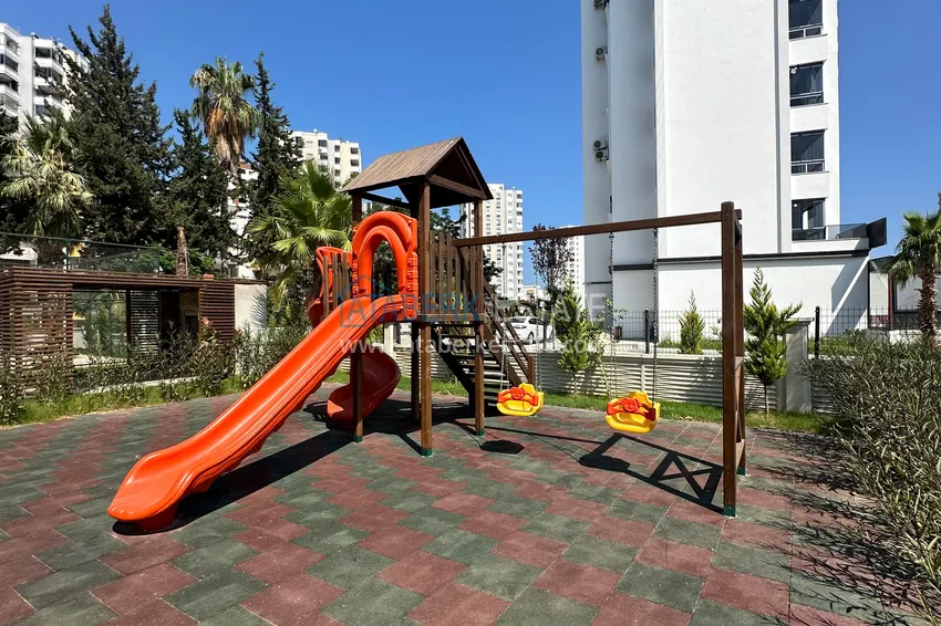 1+1 apartment with sea view and quality finishes - Mersin, Tezje district 4 