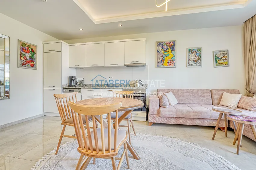 Purchase  Apartment in Mahmutlar, one bedroom apartment with furniture and open mountain view 4 