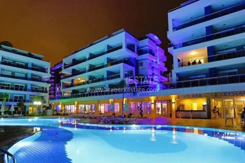 Furnished apartment 1+1 in a complex with rich infrastructure - Alanya, Oba district 5 