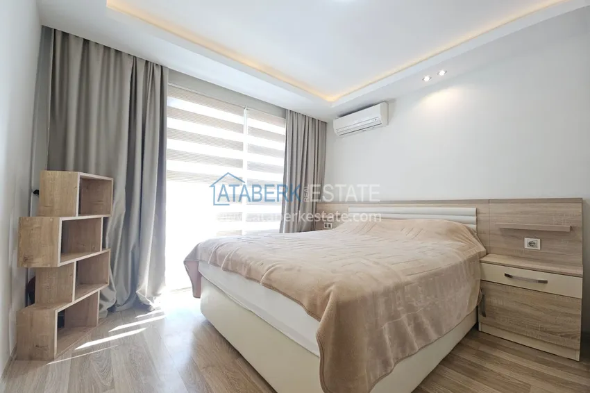 Purchase 1+1 apartment with furniture and mountain views in a luxury complex — Alanya, Mahmutlar 8 