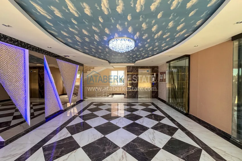 Apartment with direct sea view and citizenship opportunity - Alanya, Kestel 17 