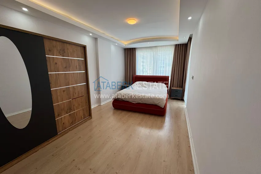 Purchase  Apartment 2+1 with furniture and glazed balcony - first beach, Kestel district, Alanya 10 