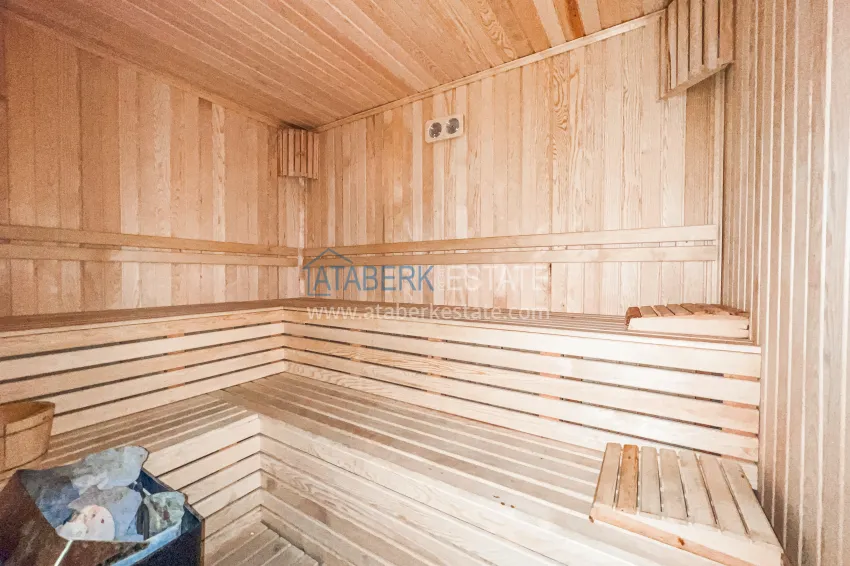 Cozy apartment 1+1 with furniture, glazed balcony and mountain view - Mahmutlar, Alanya 10 