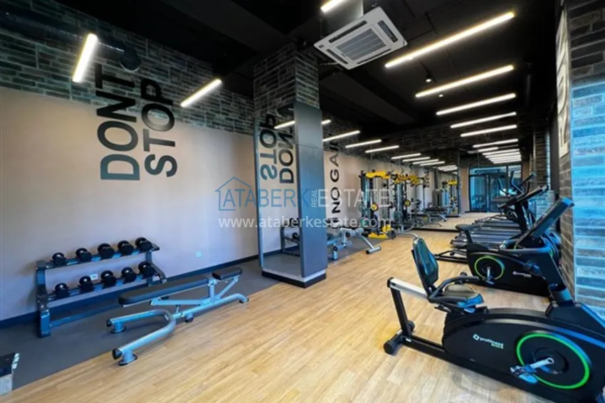 1+1 turnkey apartment in luxury residence with rich infrastructure - Avsallar, Alanya 15 