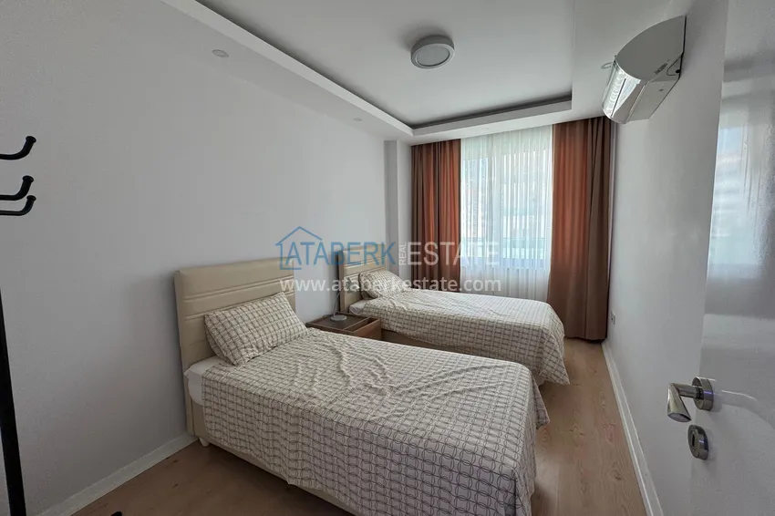Purchase  Apartment 2+1 with furniture and glazed balcony - first beach, Kestel district, Alanya 13 