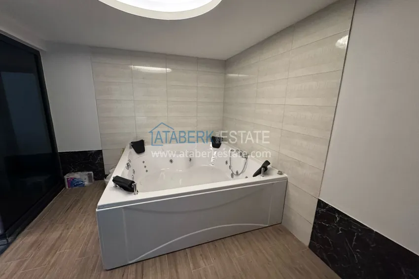 Penthouse 2+1 furnished with mountain view in Alanya, Mahmutlar district 16 