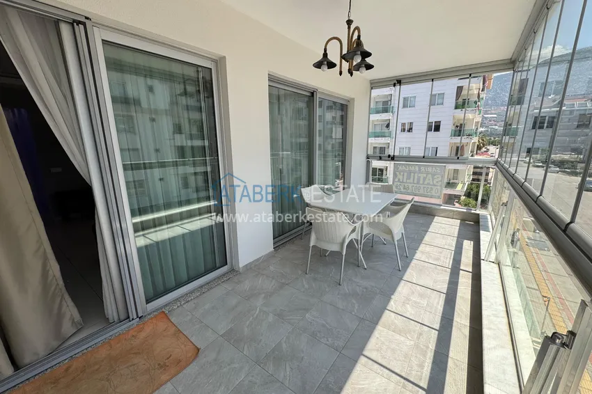 Purchase  Apartment 2+1 with furniture and glazed balcony - first beach, Kestel district, Alanya 17 
