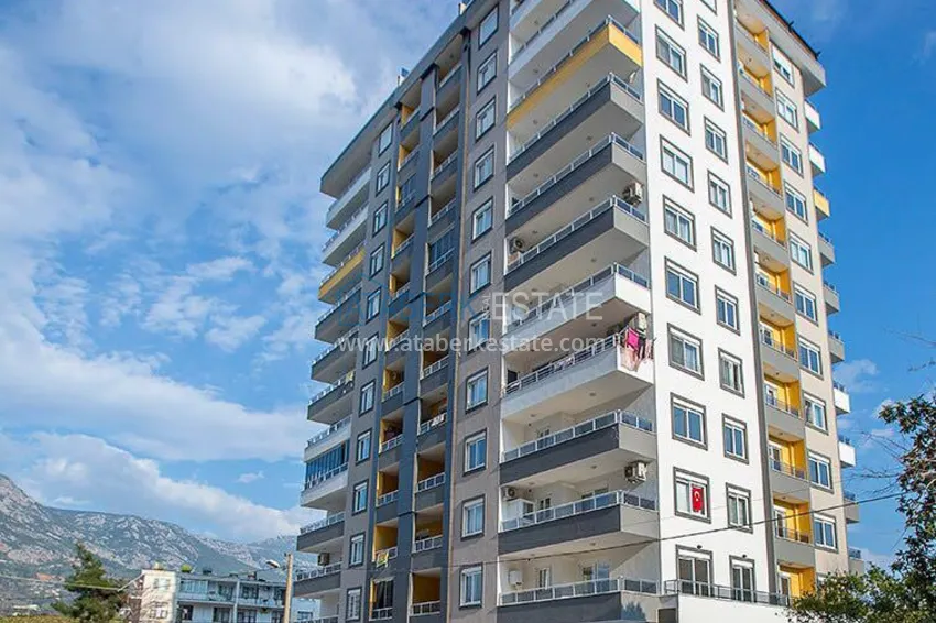 Apartment 1+1 furnished with mountain view - Alanya, Mahmutlar area 2 