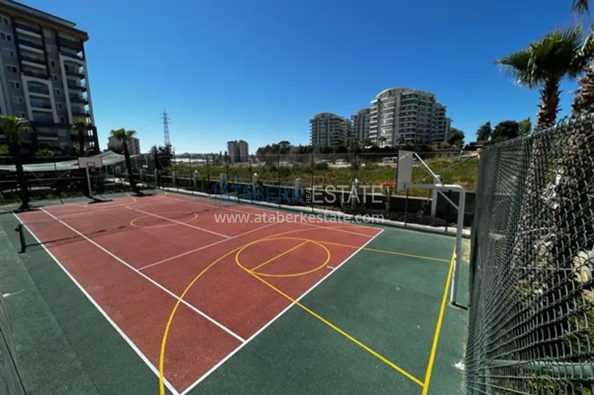 1+1 turnkey apartment in luxury residence with rich infrastructure - Avsallar, Alanya 7 