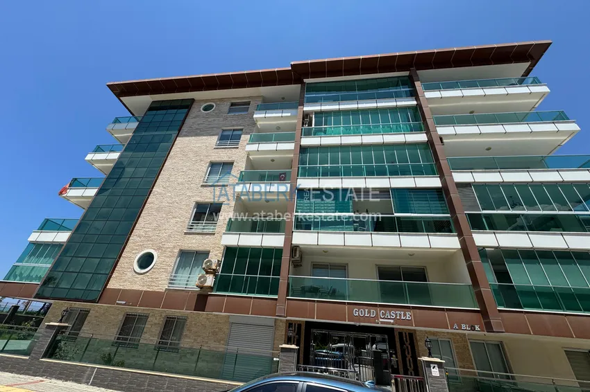 Apartment 2+1 with furniture and glazed balcony - first beach, Kestel district, Alanya 7 