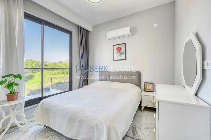 Purchase Cozy apartment 1+1 with furniture, glazed balcony and mountain view - Mahmutlar, Alanya 6 