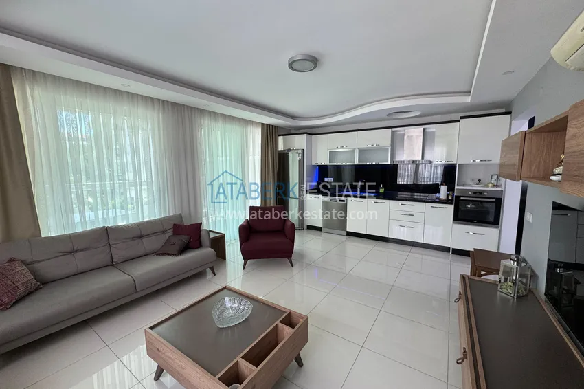 Purchase  Apartment 2+1 with furniture and glazed balcony - first beach, Kestel district, Alanya 7 