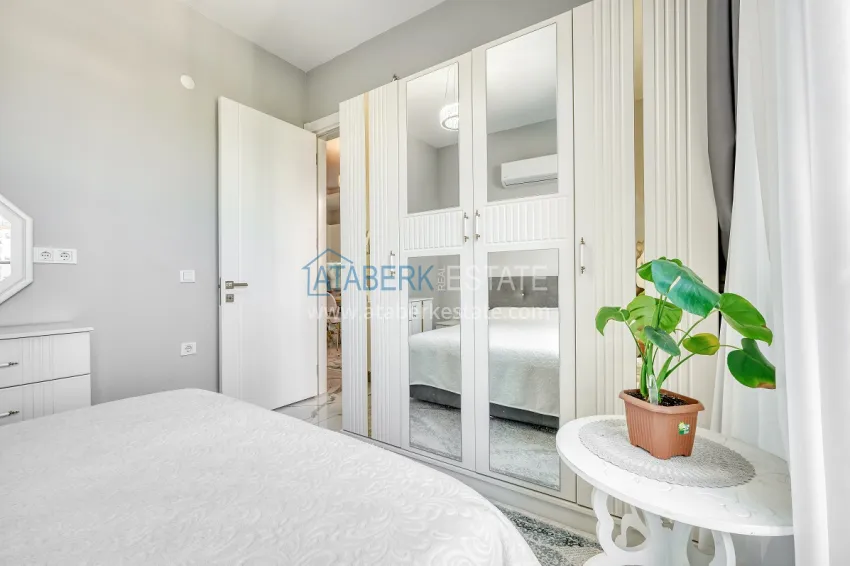 Purchase Cozy apartment 1+1 with furniture, glazed balcony and mountain view - Mahmutlar, Alanya 7 