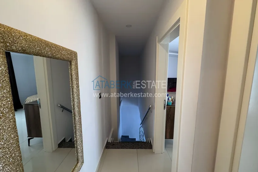 Purchase Penthouse 2+1 furnished with mountain view in Alanya, Mahmutlar district 8 