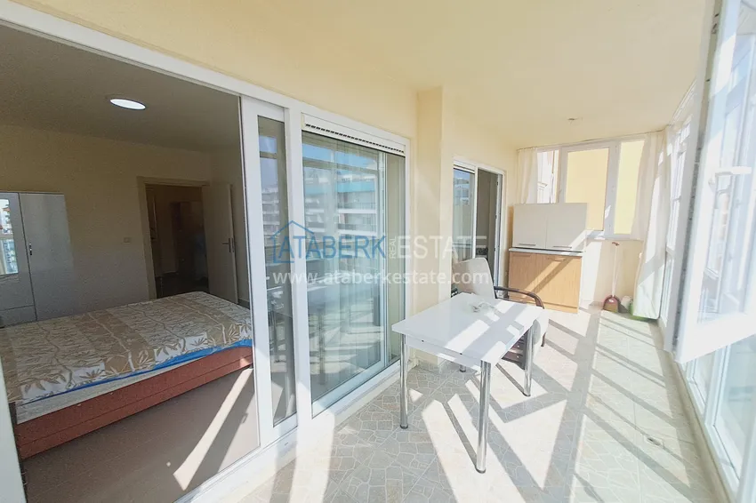 Purchase  Apartment 1+1 with furniture, sea view and glazed balcony - Alanya, Mahmutlar district 9 