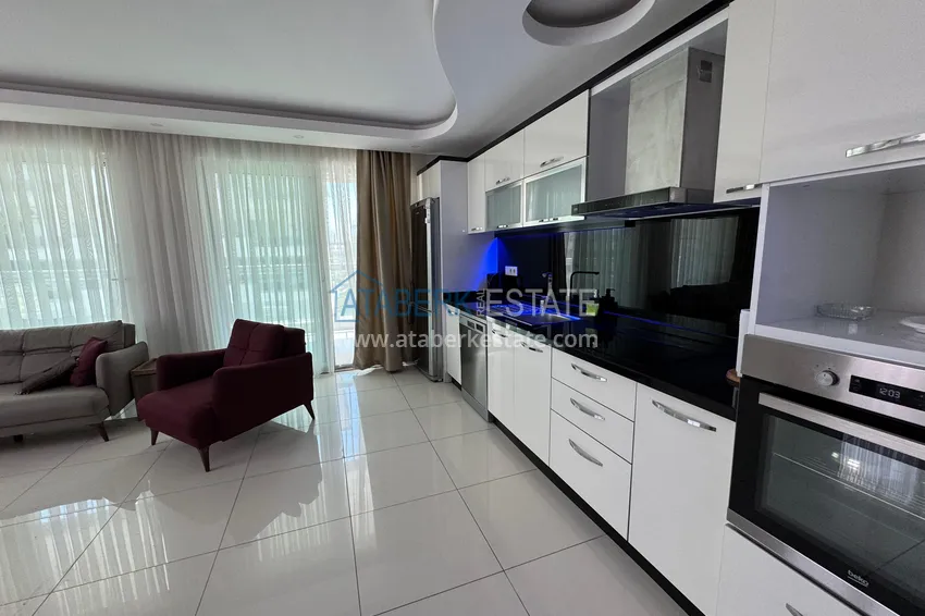 Purchase  Apartment 2+1 with furniture and glazed balcony - first beach, Kestel district, Alanya 9 