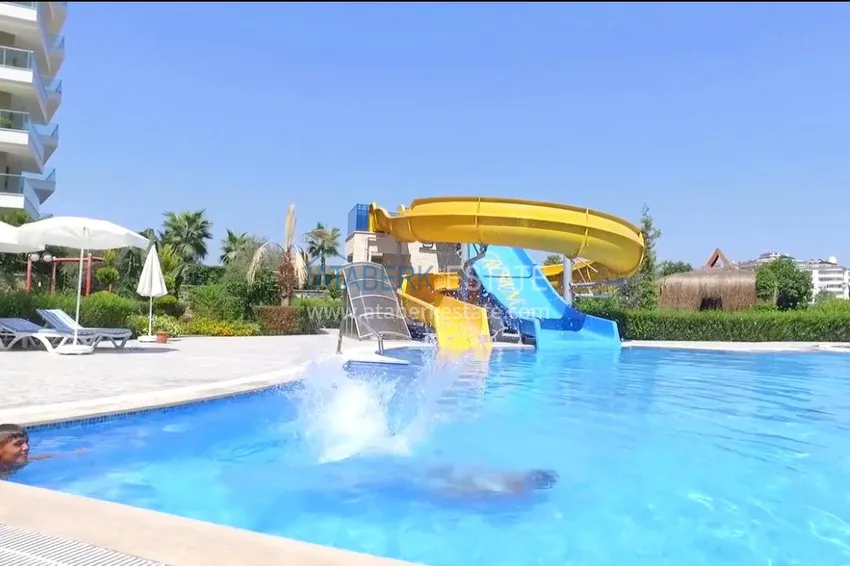 Studio apartment with furniture in a complex with hotel infrastructure - Alanya, Avsallar area 6 