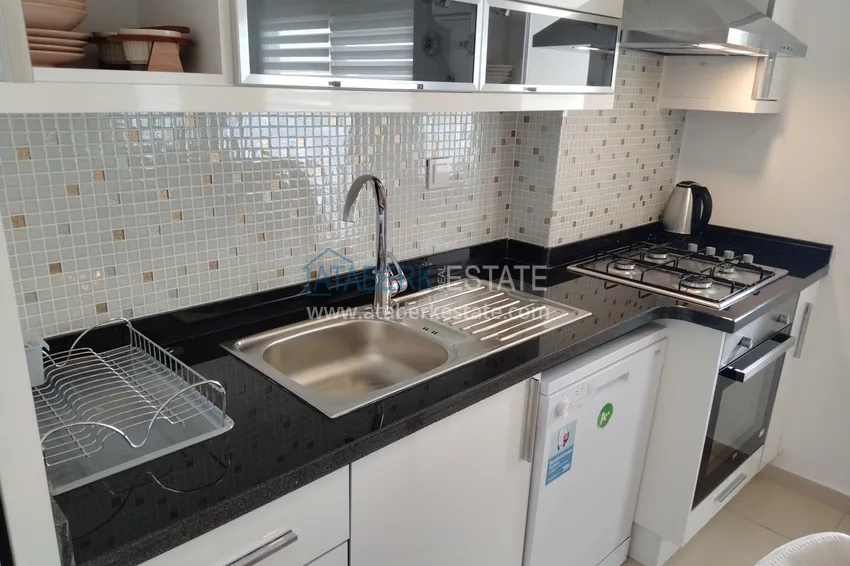 Purchase  Studio apartment with furniture in a complex with hotel infrastructure - Alanya, Avsallar area 12 