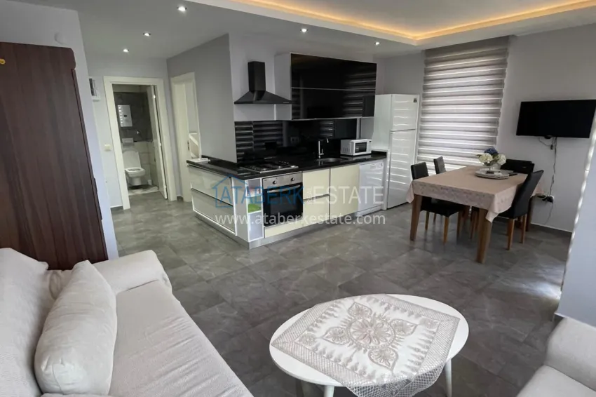 Purchase Furnished 1+1 apartment in the prestigious Oba area — suitable for obtaining a residence permit 2 