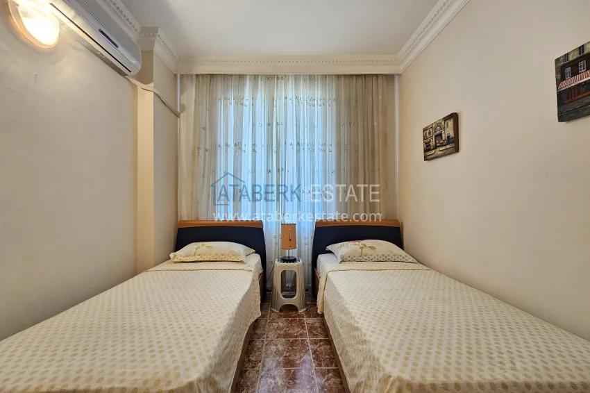 Purchase Two-bedroom apartment with furniture and sea view - first coastal apartment, Kestel Alanya 10 