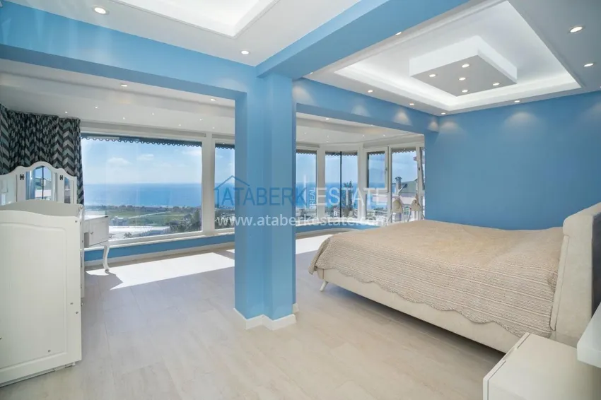 Purchase  A three-storey villa with furniture in the Demirtash area. Real estate in Alanya for residence permit and citizenship 8 