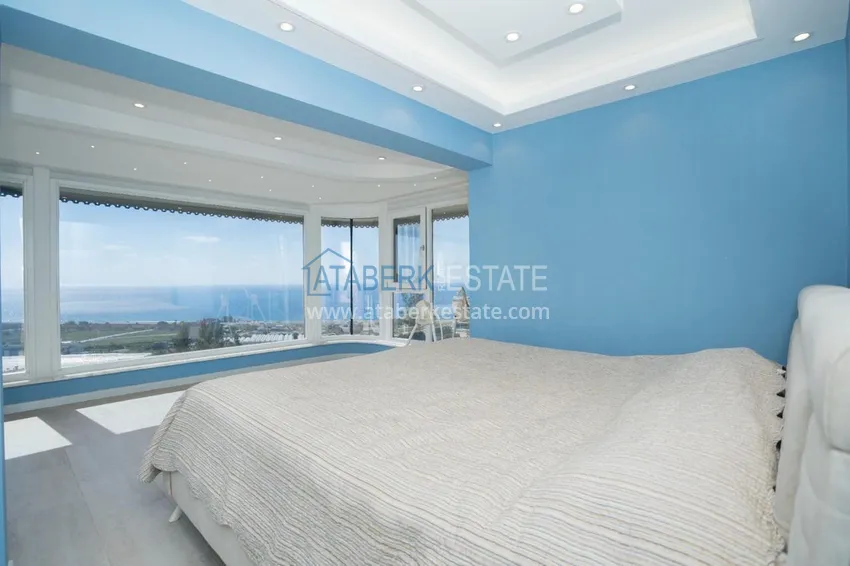 Purchase  A three-storey villa with furniture in the Demirtash area. Real estate in Alanya for residence permit and citizenship 9 