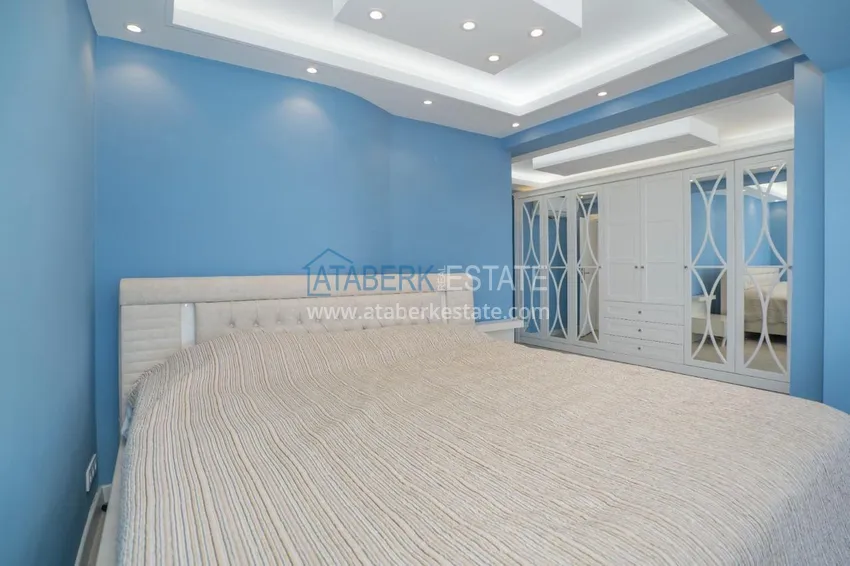 Purchase  A three-storey villa with furniture in the Demirtash area. Real estate in Alanya for residence permit and citizenship 10 