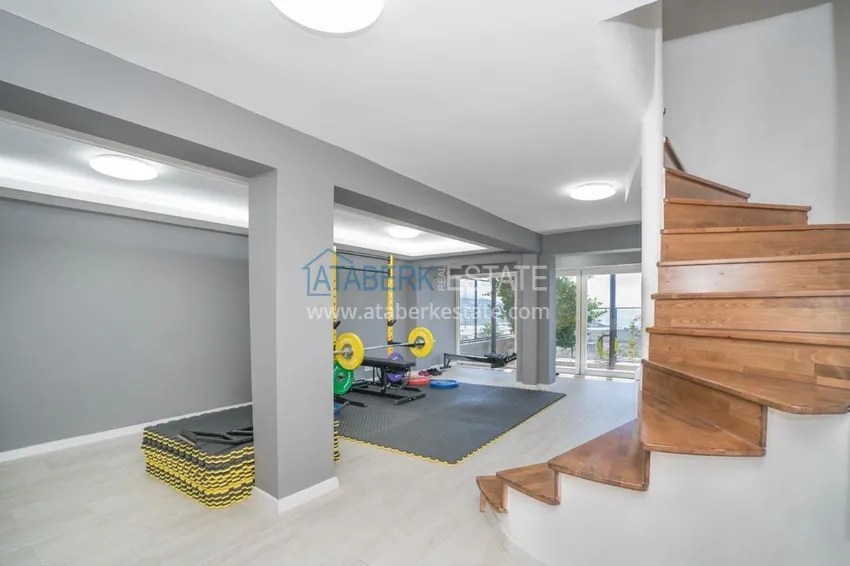 Purchase  A three-storey villa with furniture in the Demirtash area. Real estate in Alanya for residence permit and citizenship 18 